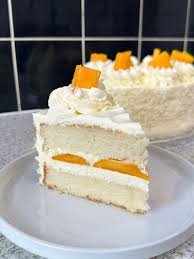 Fresh Mango Cream Cake (1 x one piece)